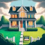 Richmond Virginia home for sale due to divorce with divided furniture