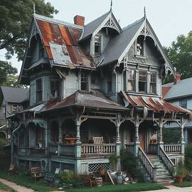 Richmond VA home with visible additions and possible unpermitted construction