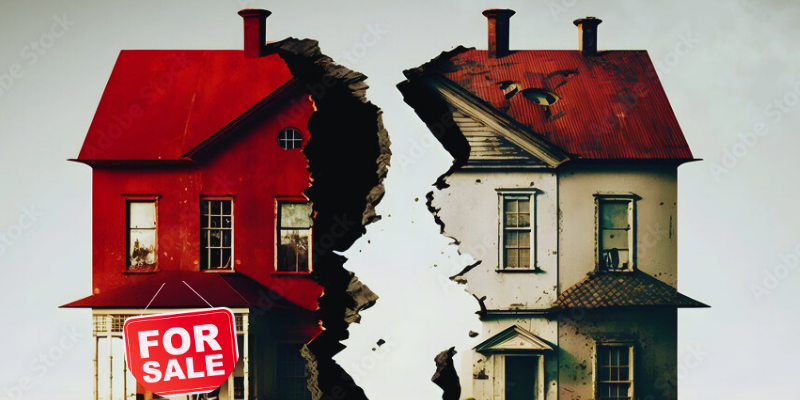 Selling half of the house Virginia