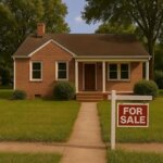 Virginia home representing an inherited house with a reverse mortgage