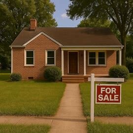 Virginia home representing an inherited house with a reverse mortgage