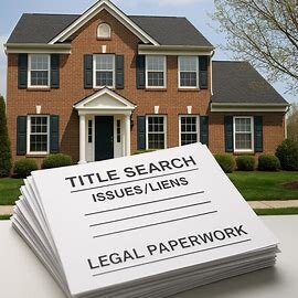 Virginia home with paperwork and clouded property title issues
