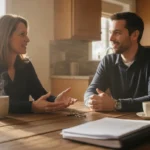 Michigan homeowner reviewing a cash home sale timeline