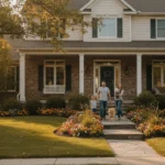 Family home in Michigan ready for a quick cash sale with a welcoming front porch