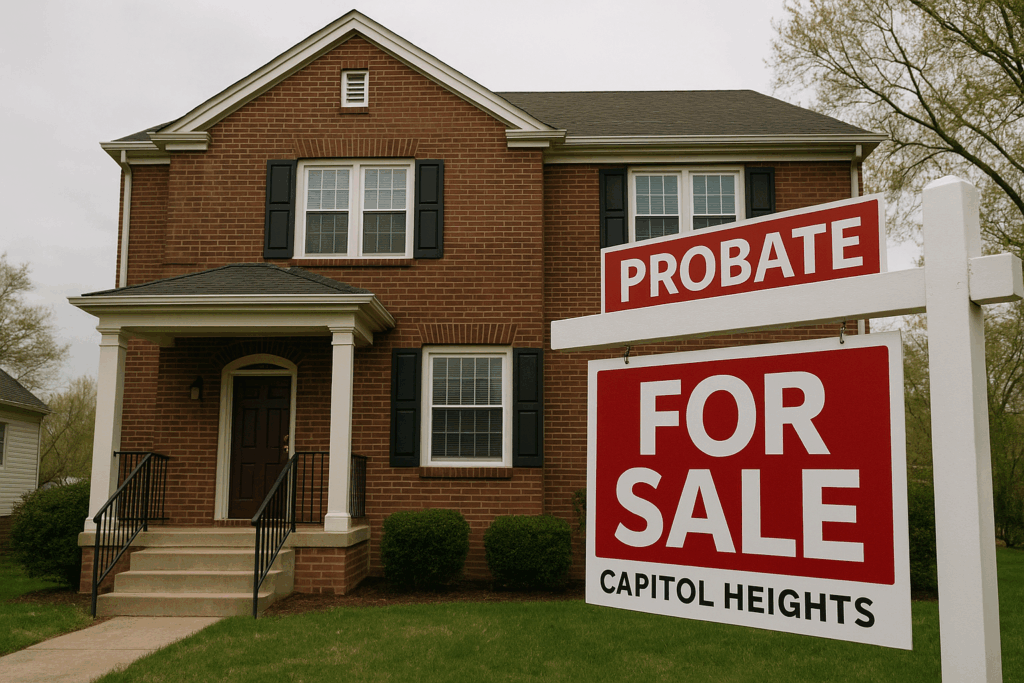 Sell House in Probate in Capitol Heights, MD
