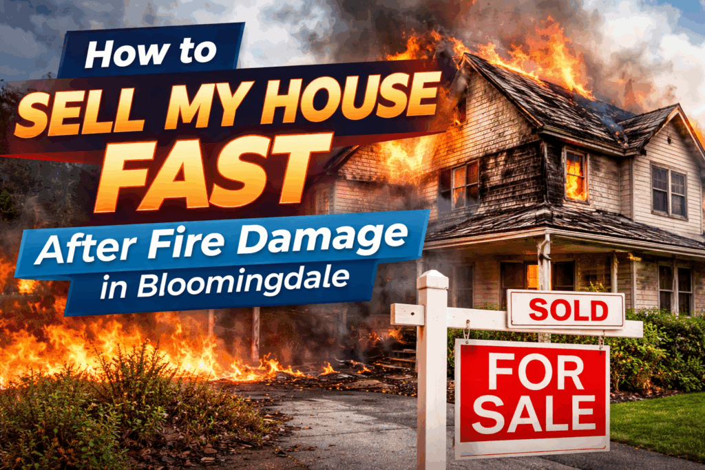 How to Sell My House Fast After Fire Damage in Bloomingdale