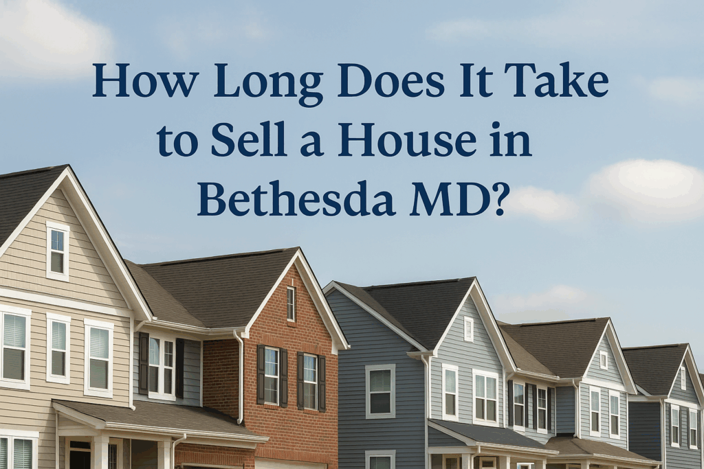 how long does it take to sell a house in bethesda.