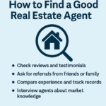 how to find a good real estate agent