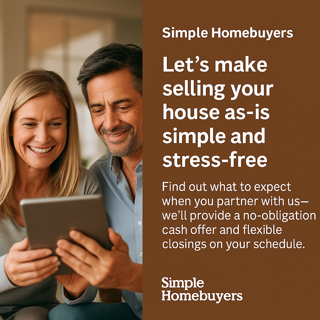 lets make selling your house as-is simple and stress free