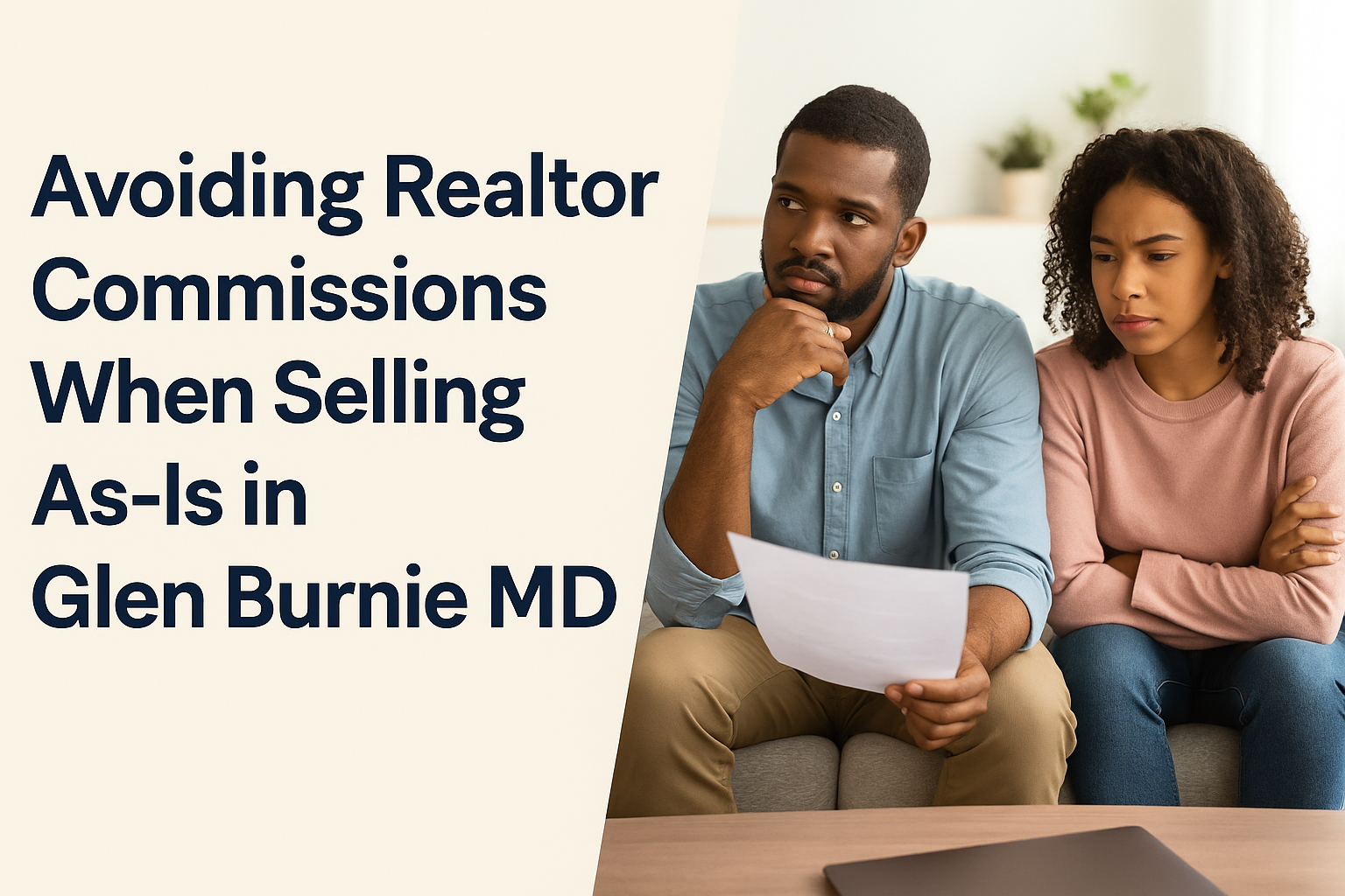Avoiding Realtor Commissions When Selling As-Is in Glen Burnie MD