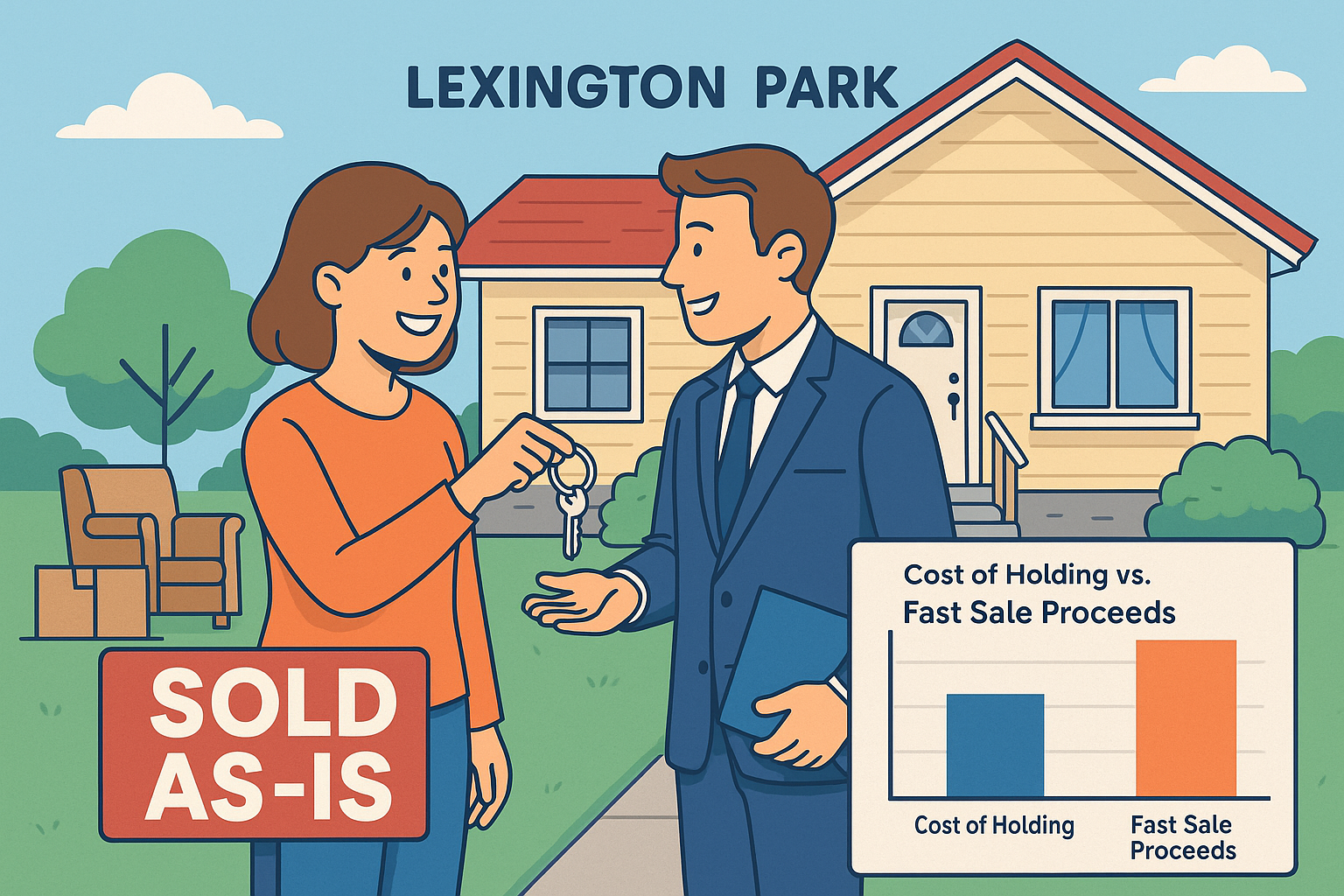 How to Sell an Inherited House in Lexington Park Without Cleaning or Repairs