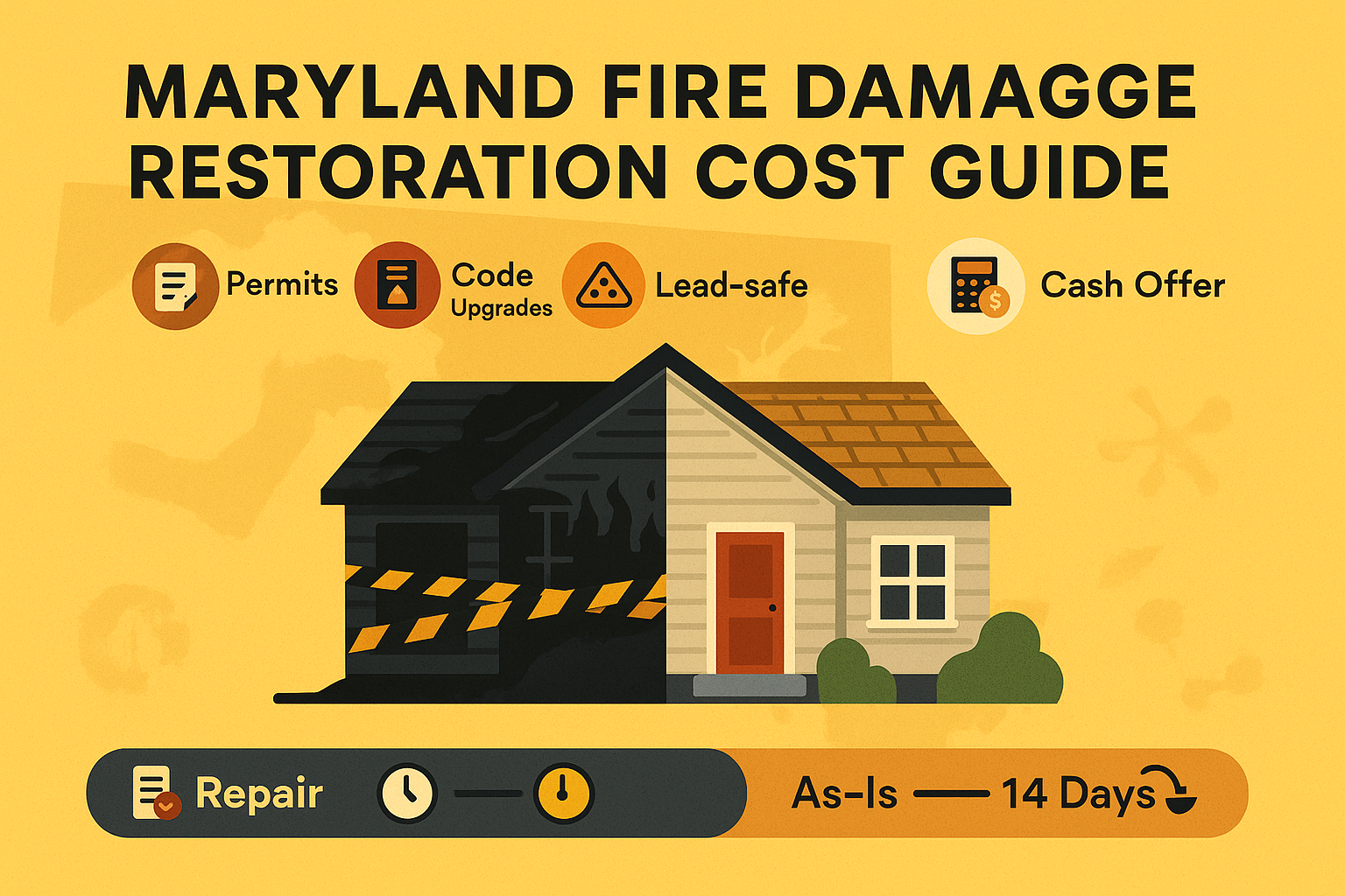 Maryland Fire Damage Restoration Cost Guide