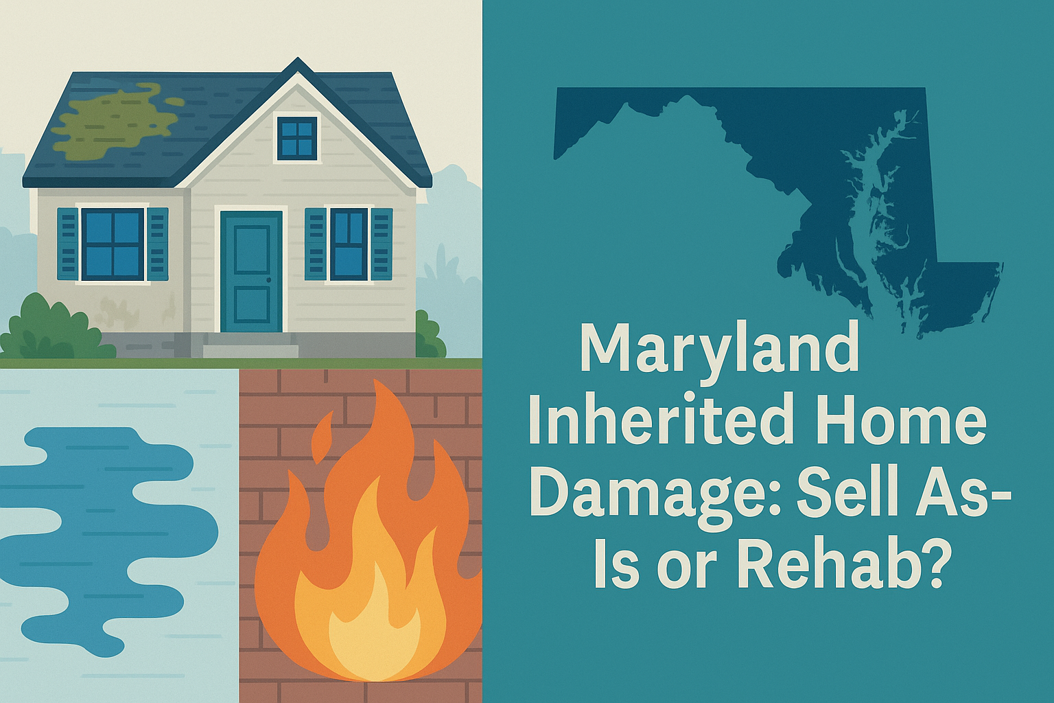 Inherited House with Mold, Water, or Fire Damage