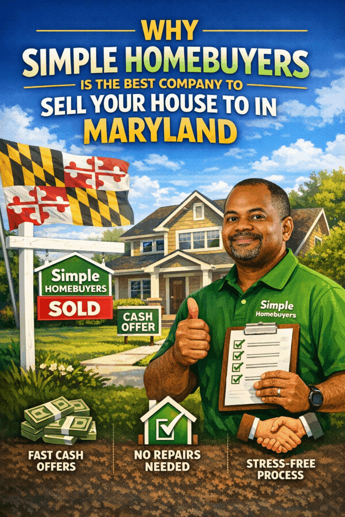the best company to sell your house to in Maryland