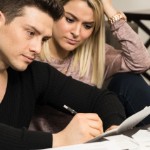 How to stay in my home after foreclosure in TemplateCity | stressed couple