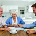 ways to tell real estate agents and investors apart | old couple meeting