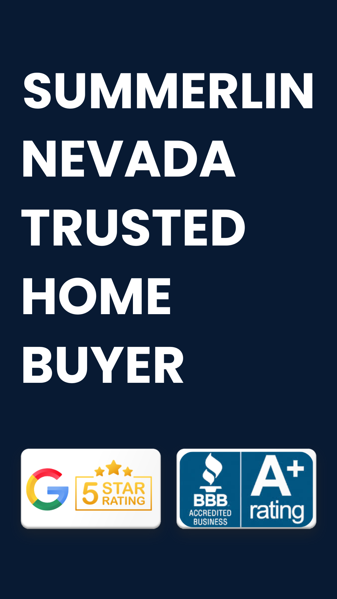 Summerlin Nevada Trusted Home Buyer-Gr8housebuyers®