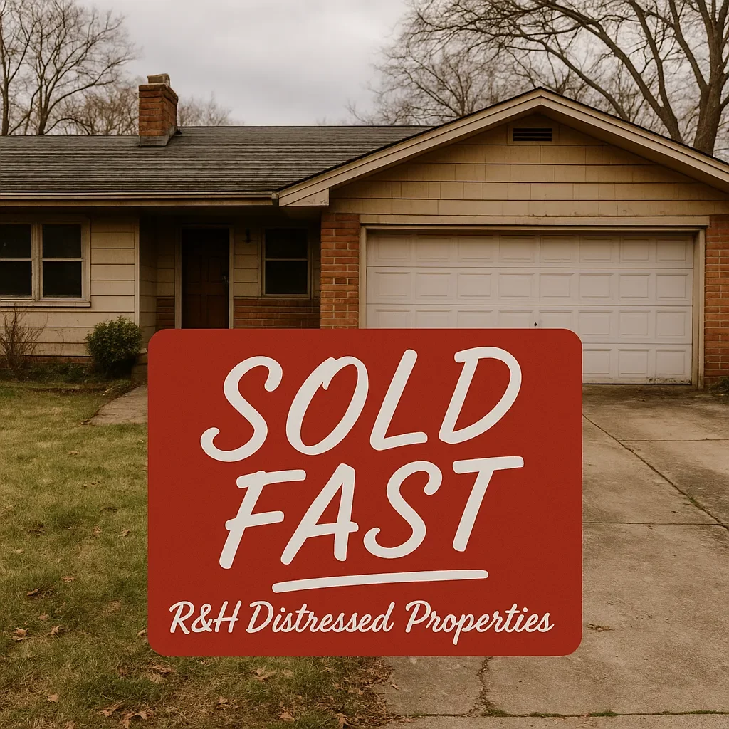Sacramento outdated fixer-upper ranch-style house with a two-car garage sold fast to R&H Distressed Properties with no repairs needed. Sell My House Fast Sacramento.