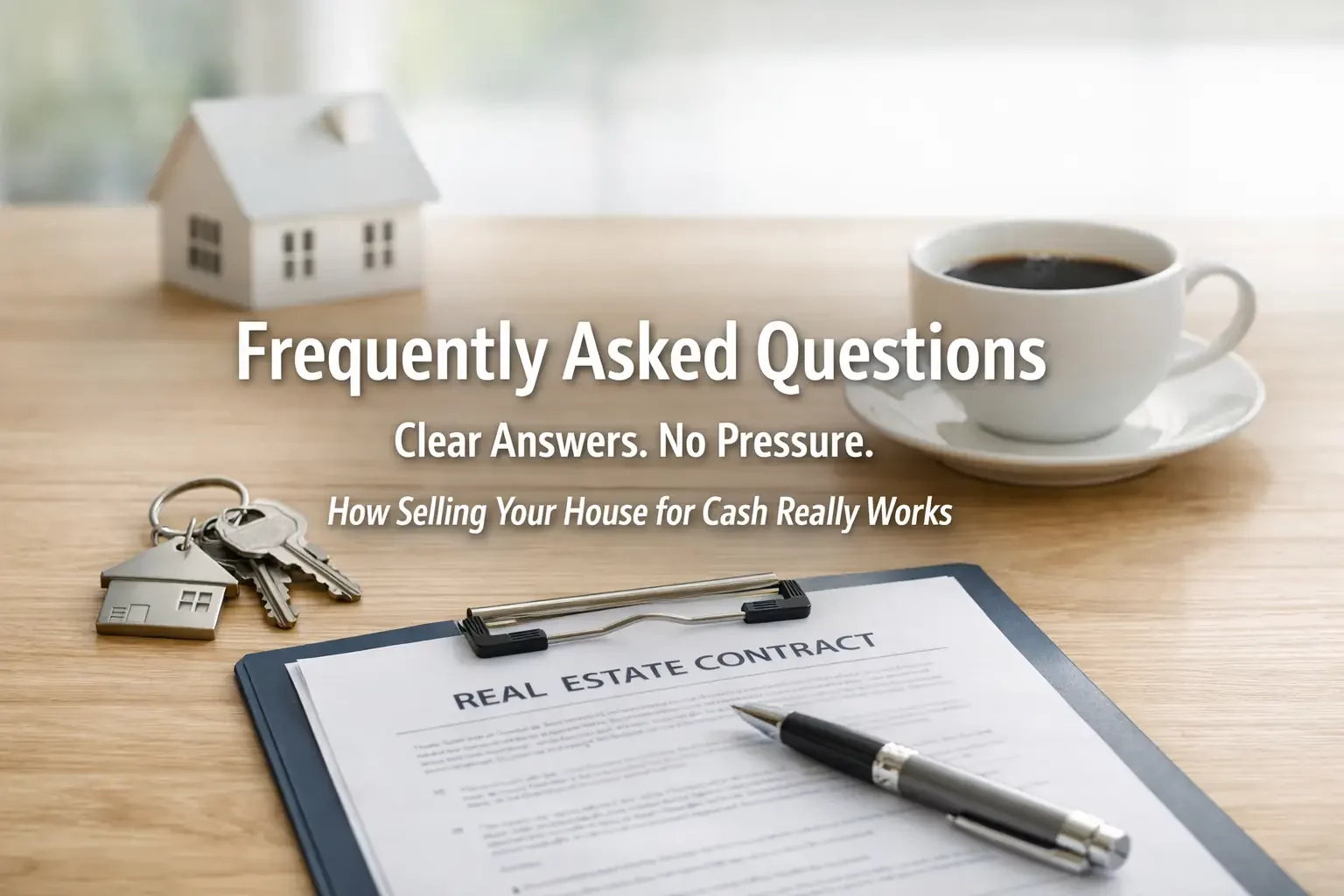 Frequently asked questions about selling your house fast to a cash home buyer