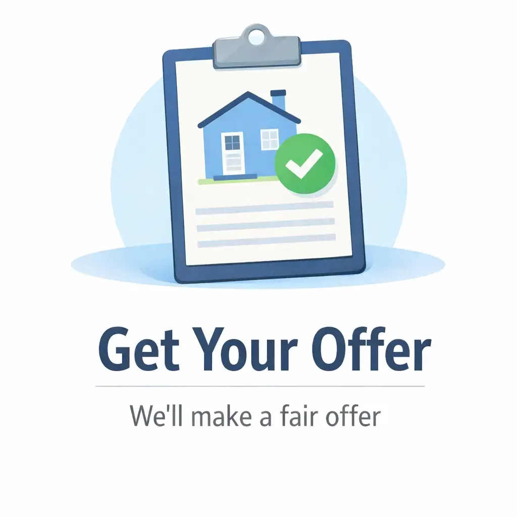 Get a fair cash offer for your house sold as-is with no repairs needed