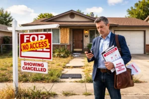 Real estate agent unable to show Sacramento house with squatters