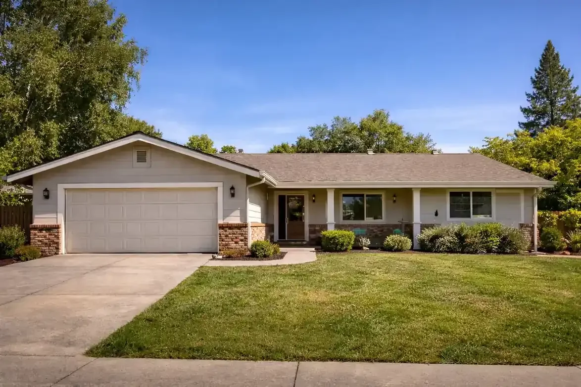 sell my house fast orangevale ca ranch style home exterior