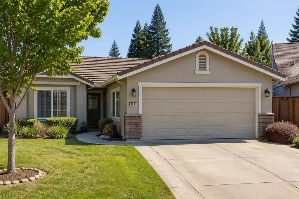 sell your house as is Granite Bay CA cash home buyers house exterior