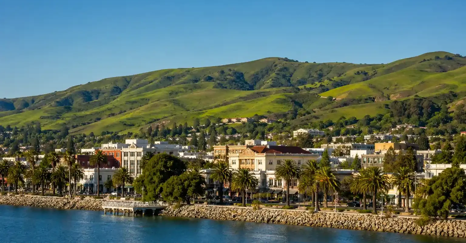 Vallejo CA neighborhood and waterfront view for homeowners thinking about how to sell my house fast Vallejo