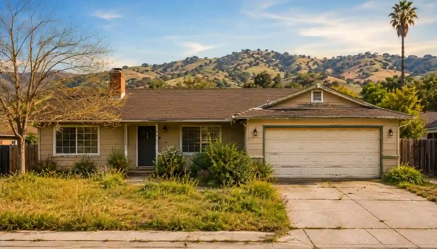 Sell my house fast Morgan Hill CA homeowner selling a distressed house for cash without repairs or real estate agents