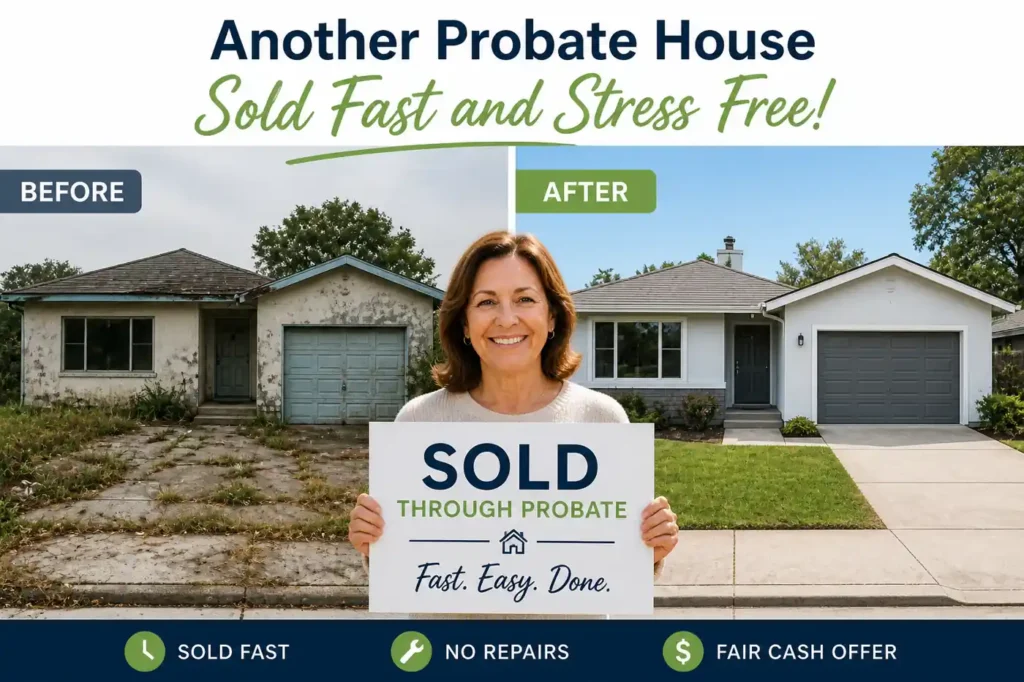 We buy houses in probate concord ca. Probate house before after concord ca sold fast as is home transformation