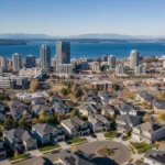Renton Washington houses with Lake Washington and Mount Rainier showing the Renton real estate market 2026 housing landscape