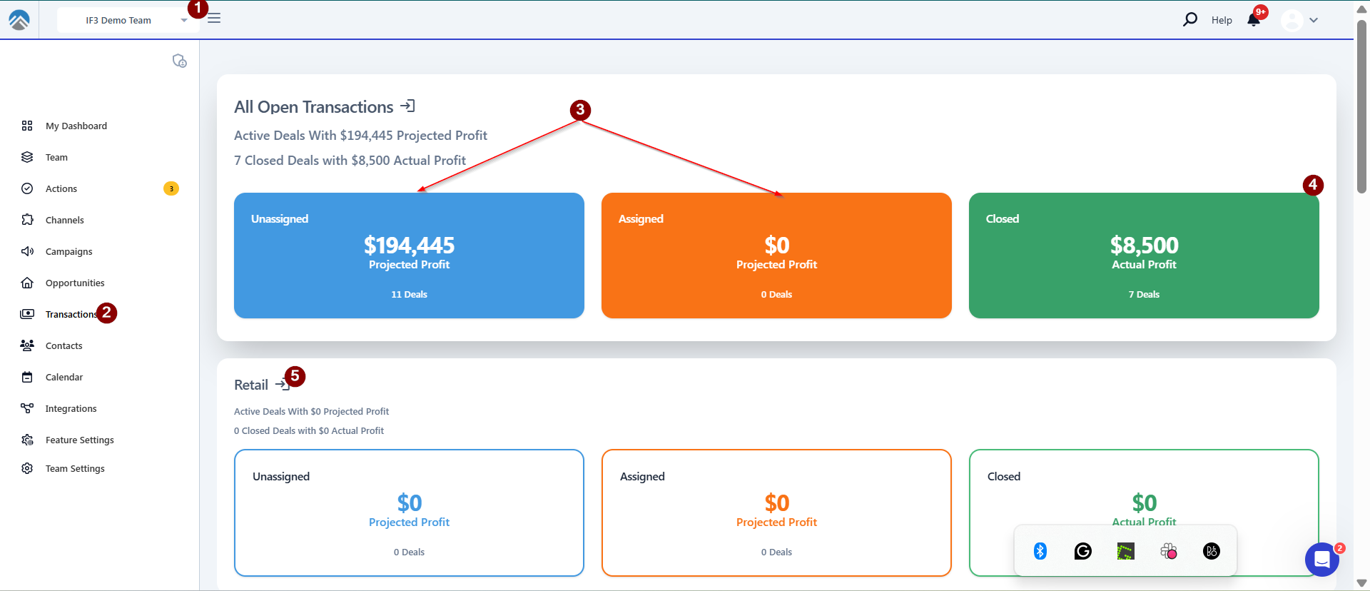 Carrot CRM - Transactions | Carrot Help Center