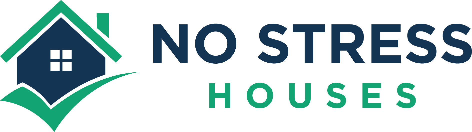 No Stress Houses logo