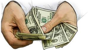 cash - hands