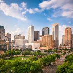 an aerial shot to sell condos in houston
