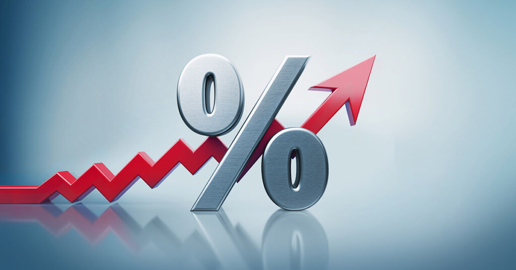 Interest rates graph