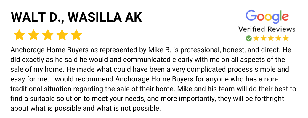 we buy mobile homes cash in Alaska