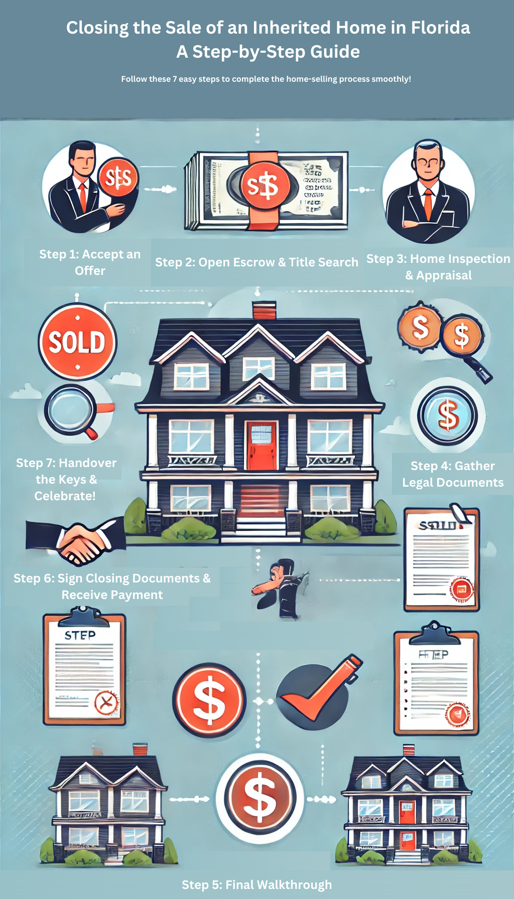 Closing the Sale of an Inherited Home in Florida
