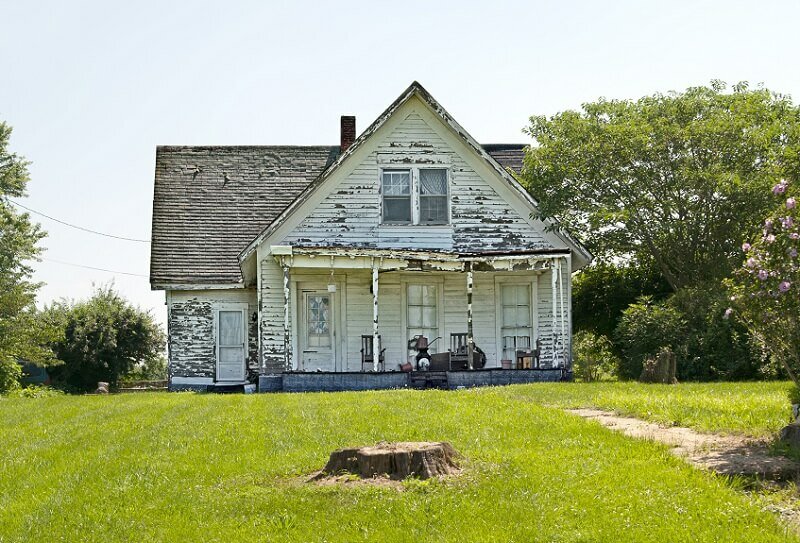 Condemned House in Idaho