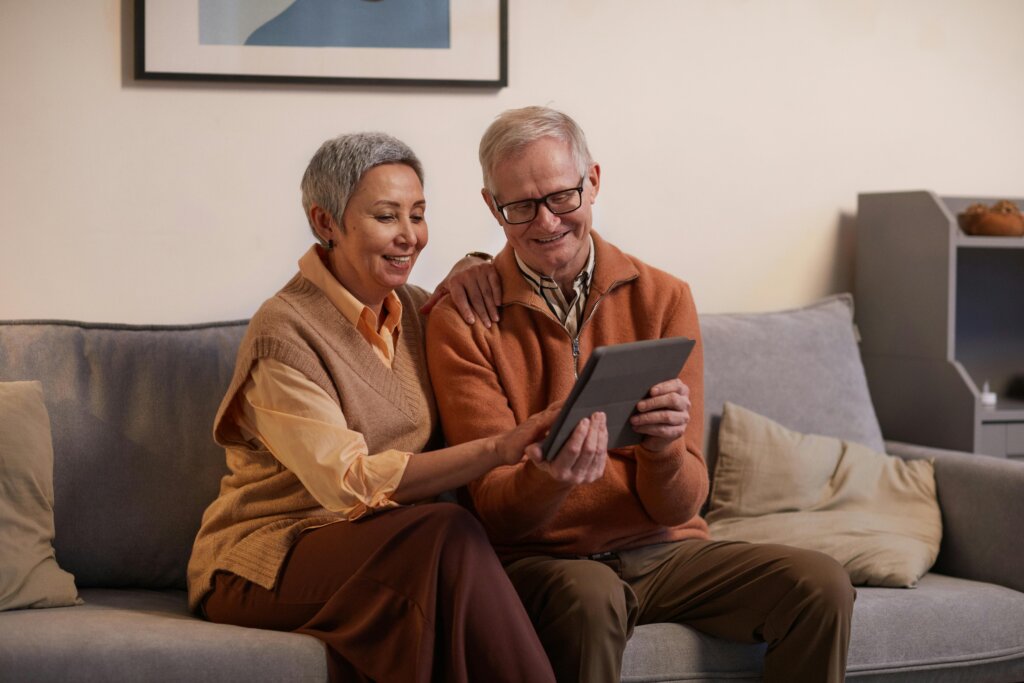 Retirees selling their home