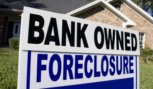 Foreclosure Yard Sign.