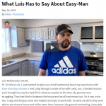What Luis has to say about Easy-Man