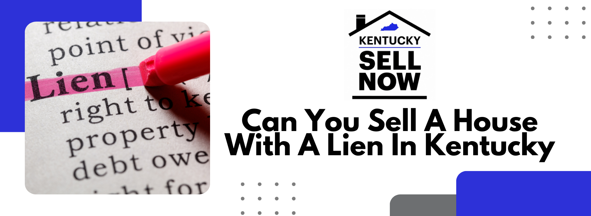 Can You Sell A House With A Lien Louisville