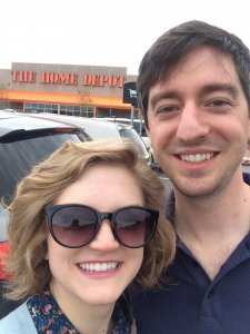 A regular event - Andy and Sandy at Home Depot