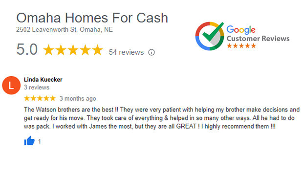 Cash for homes omaha reviews