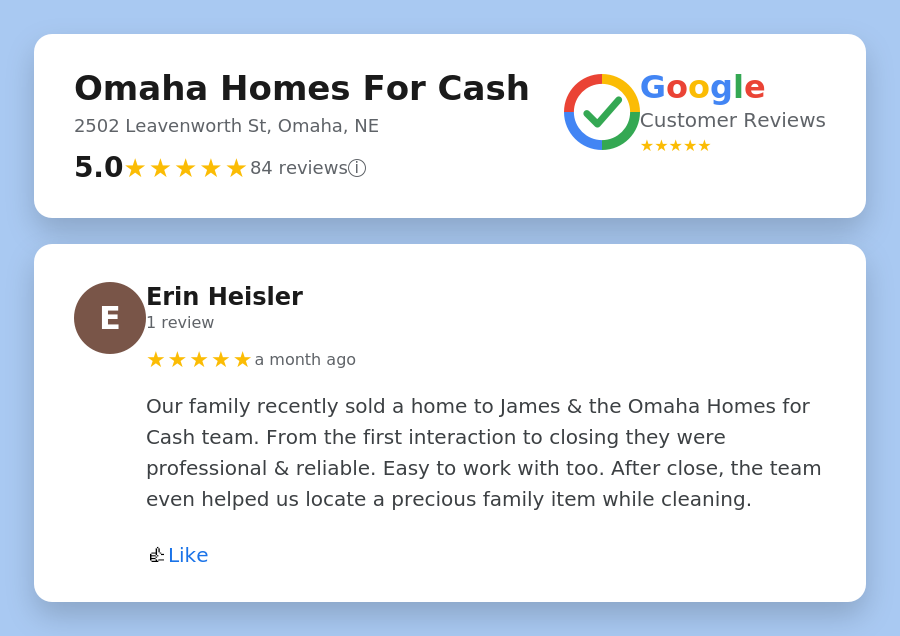 We buy houses fast omaha