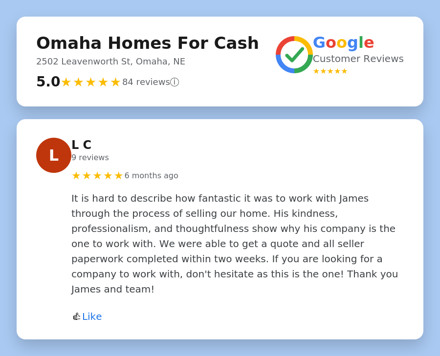 We Buy houses Omaha