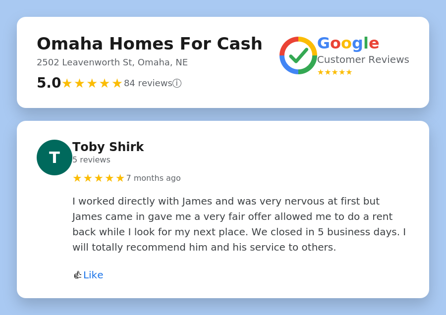 Companies that buy houses Omaha