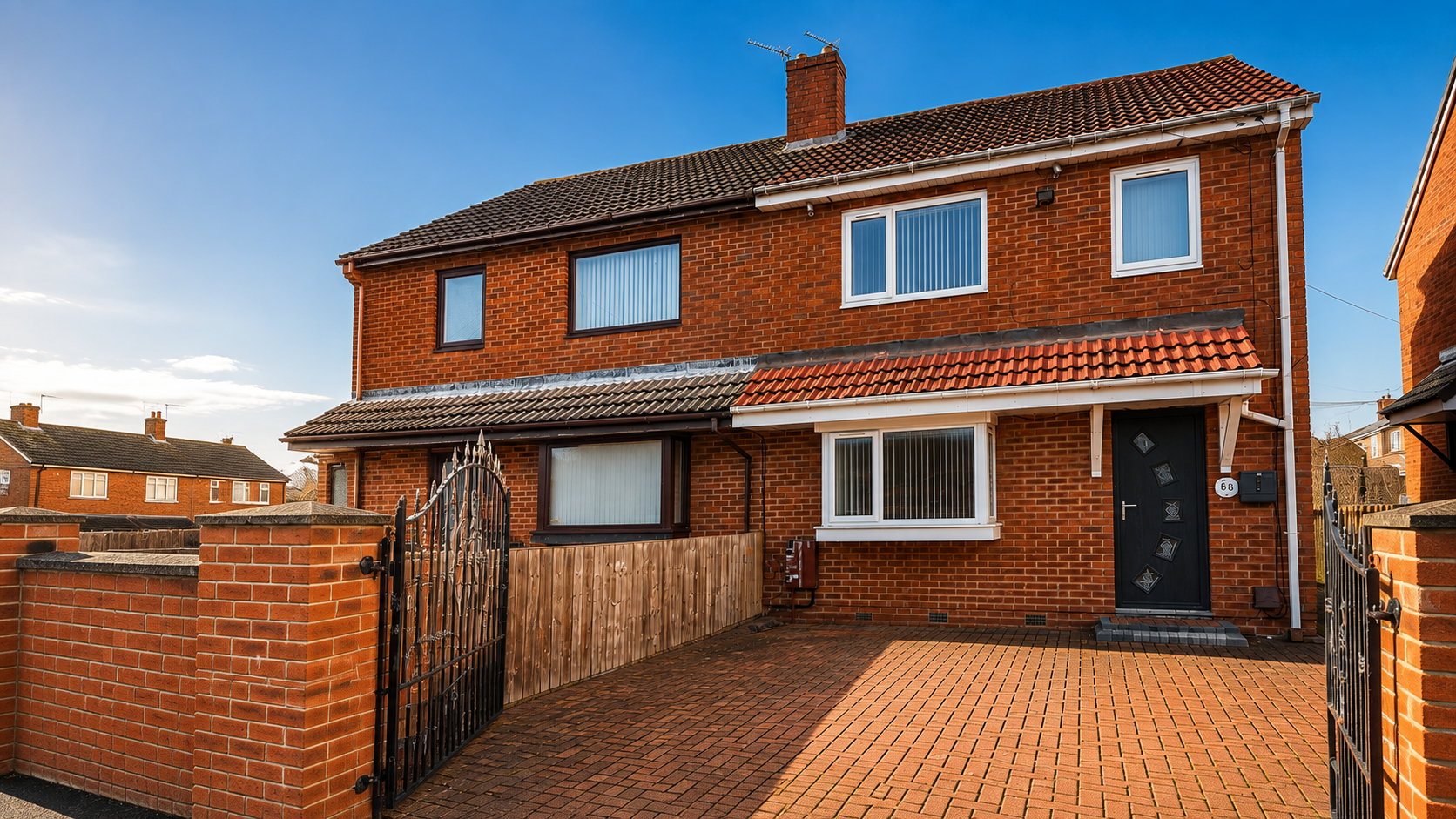 A well-presented brick terraced investment property in North East England
