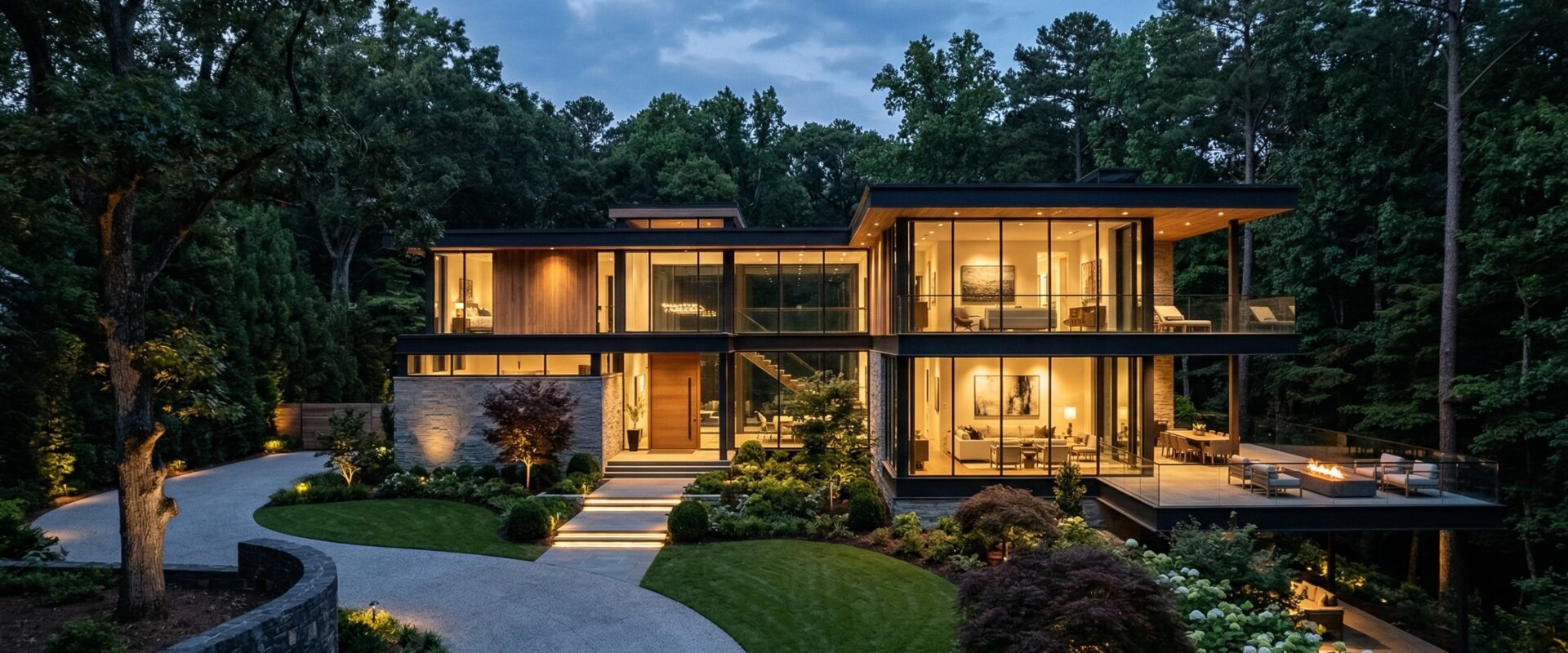 Luxury renovated investment property in Buckhead Atlanta financed with a high-leverage transition loan.